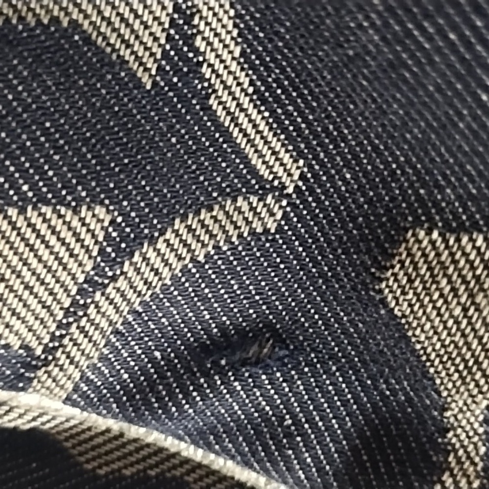 Authentic Rare Coach Denim Backpack with Signature Design - Picture 13 of 13